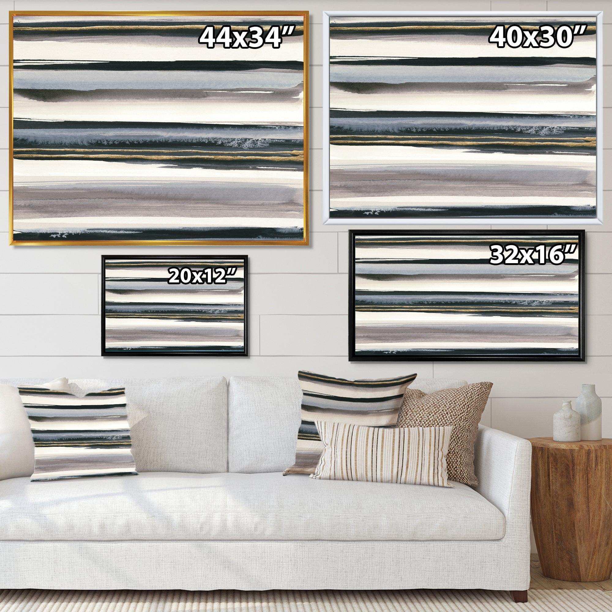 Gold Watercolor Amethyst I