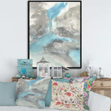 Watercolor Minimal Blue Tones II