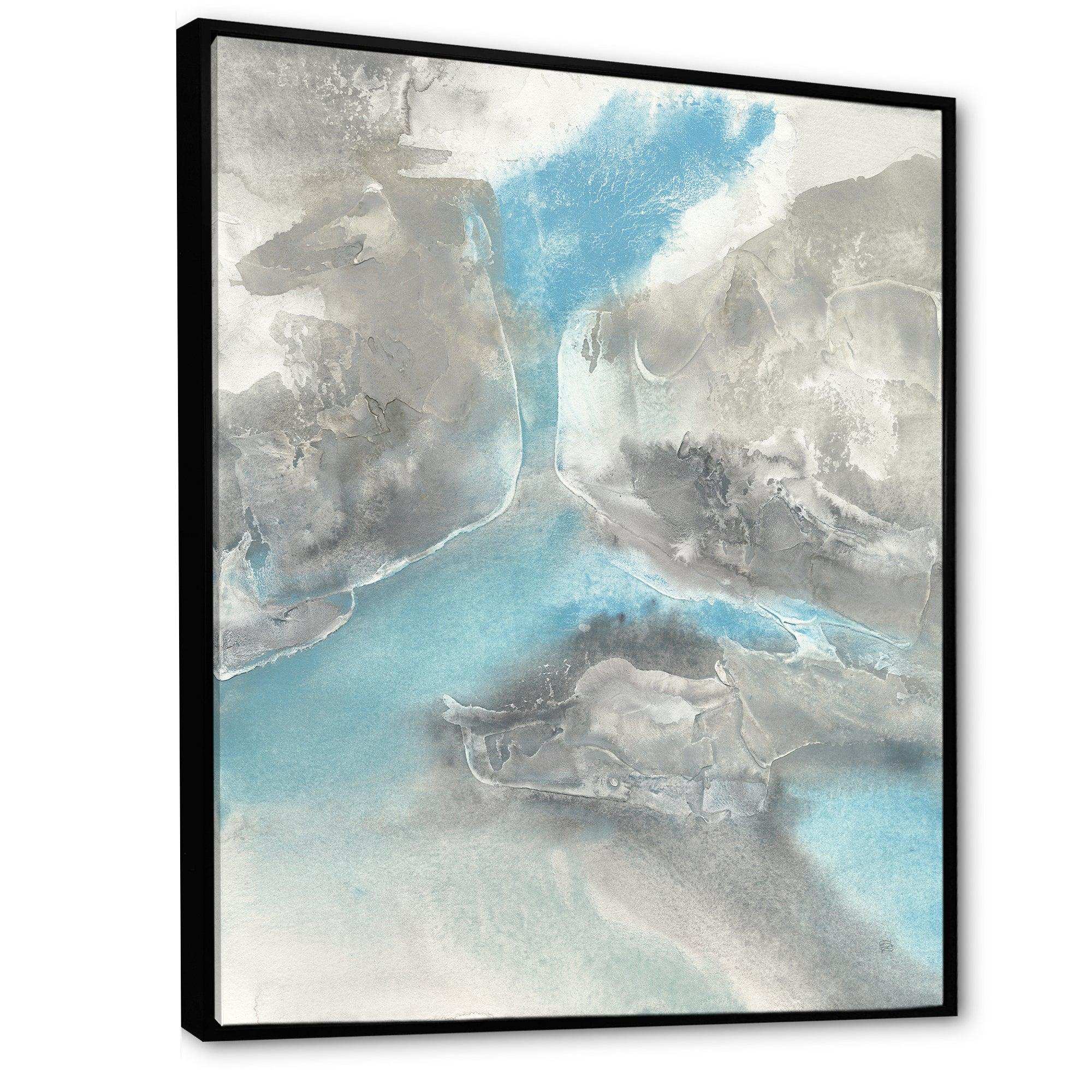 Watercolor Minimal Blue Tones II