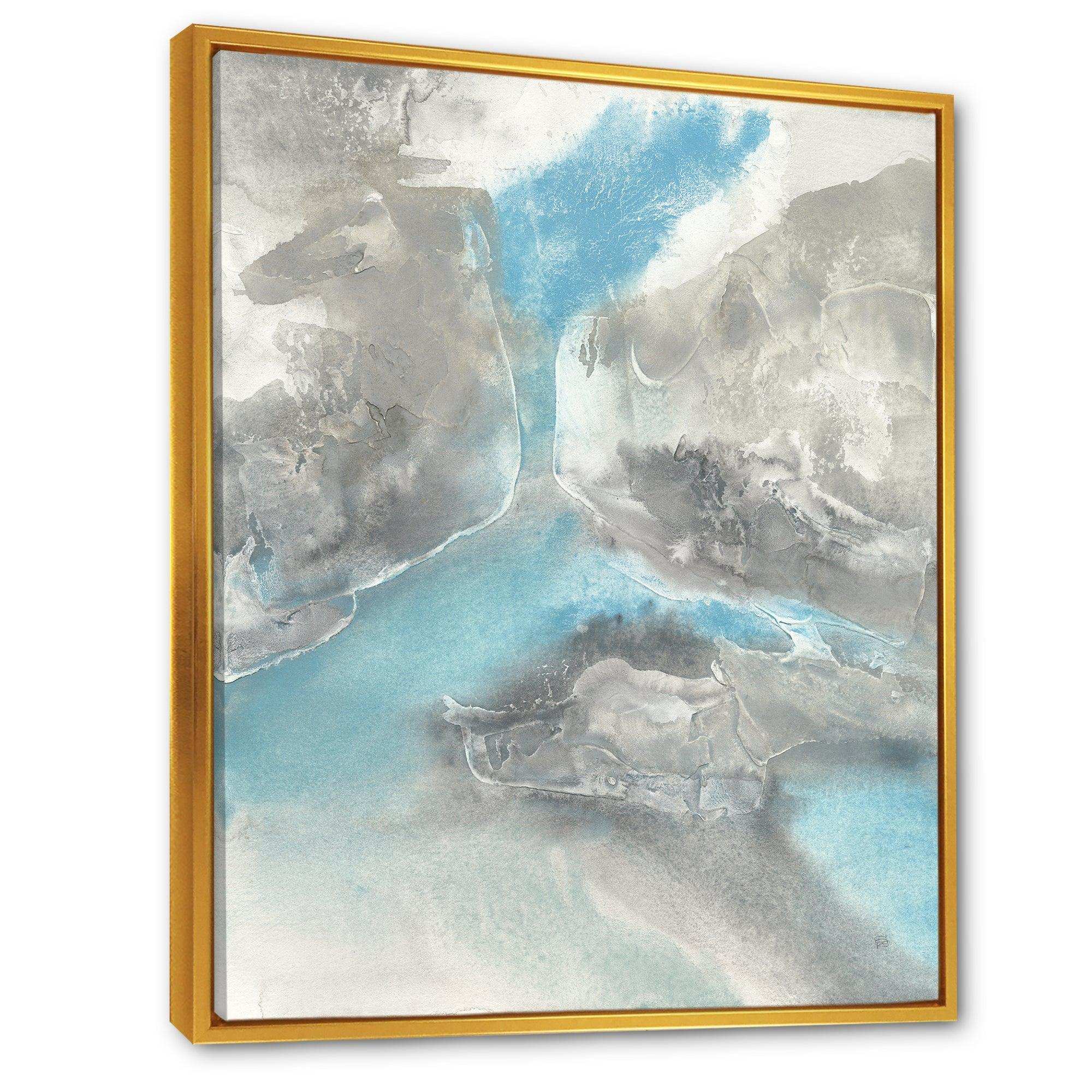 Watercolor Minimal Blue Tones II