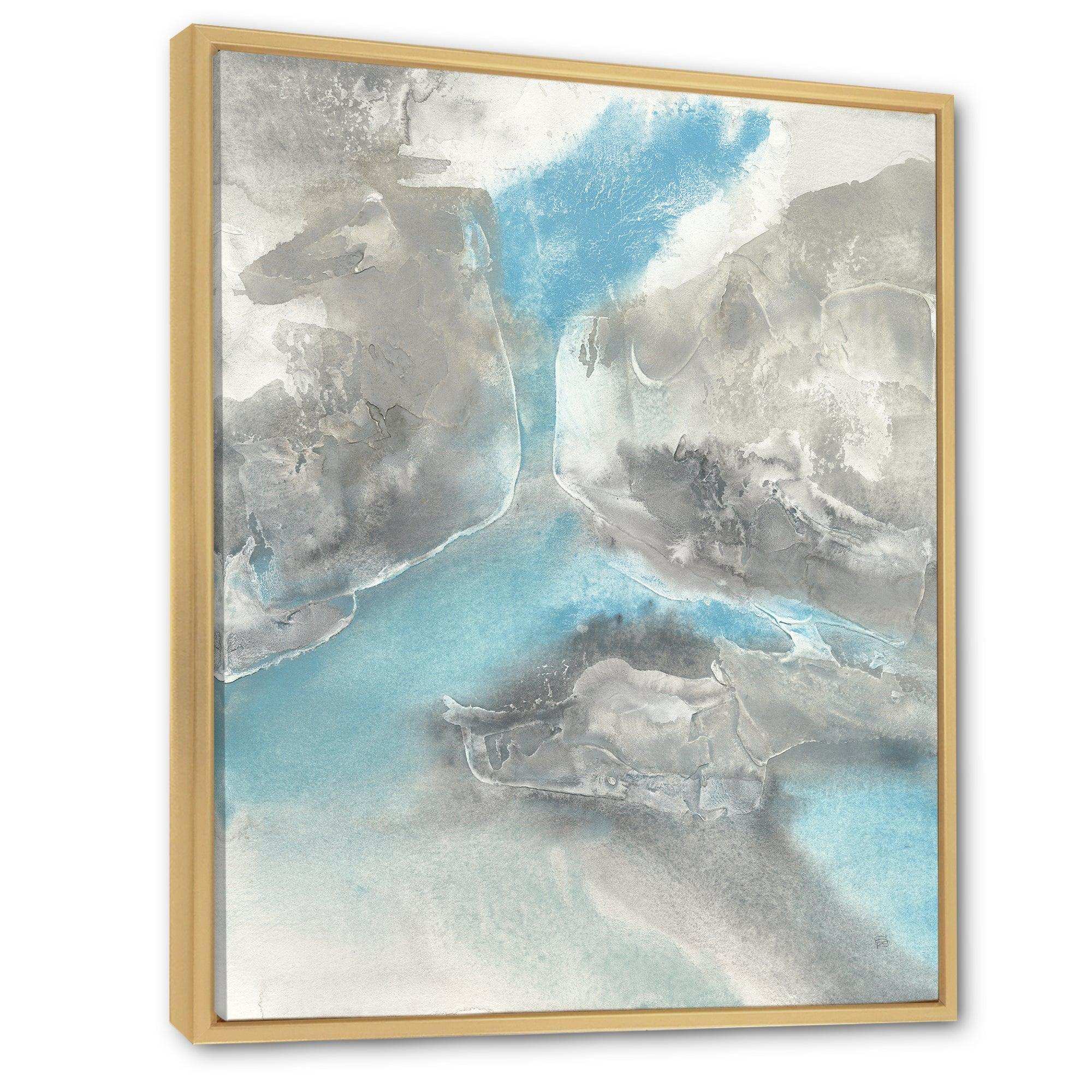 Watercolor Minimal Blue Tones II