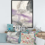 Watercolor Minimal Purple Tones I