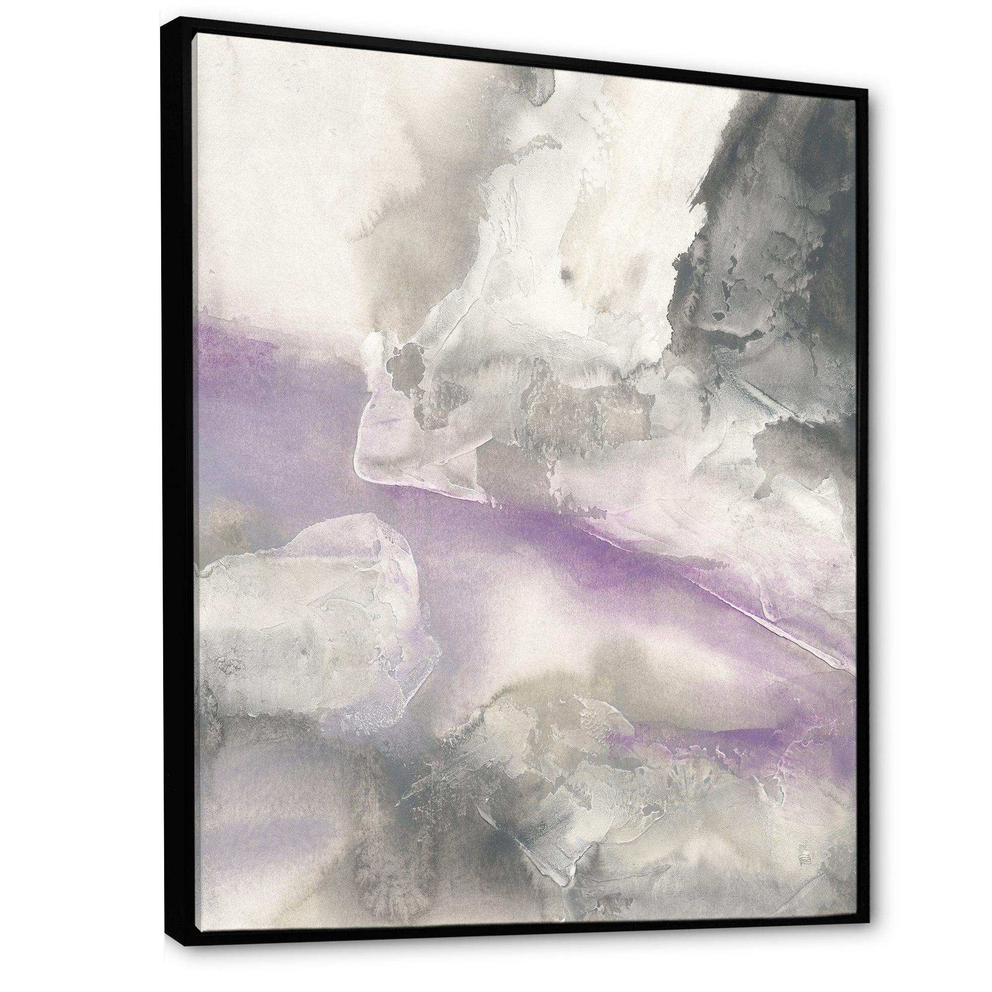 Watercolor Minimal Purple Tones I