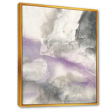Watercolor Minimal Purple Tones I