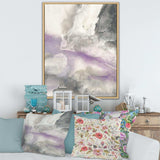 Watercolor Minimal Purple Tones I
