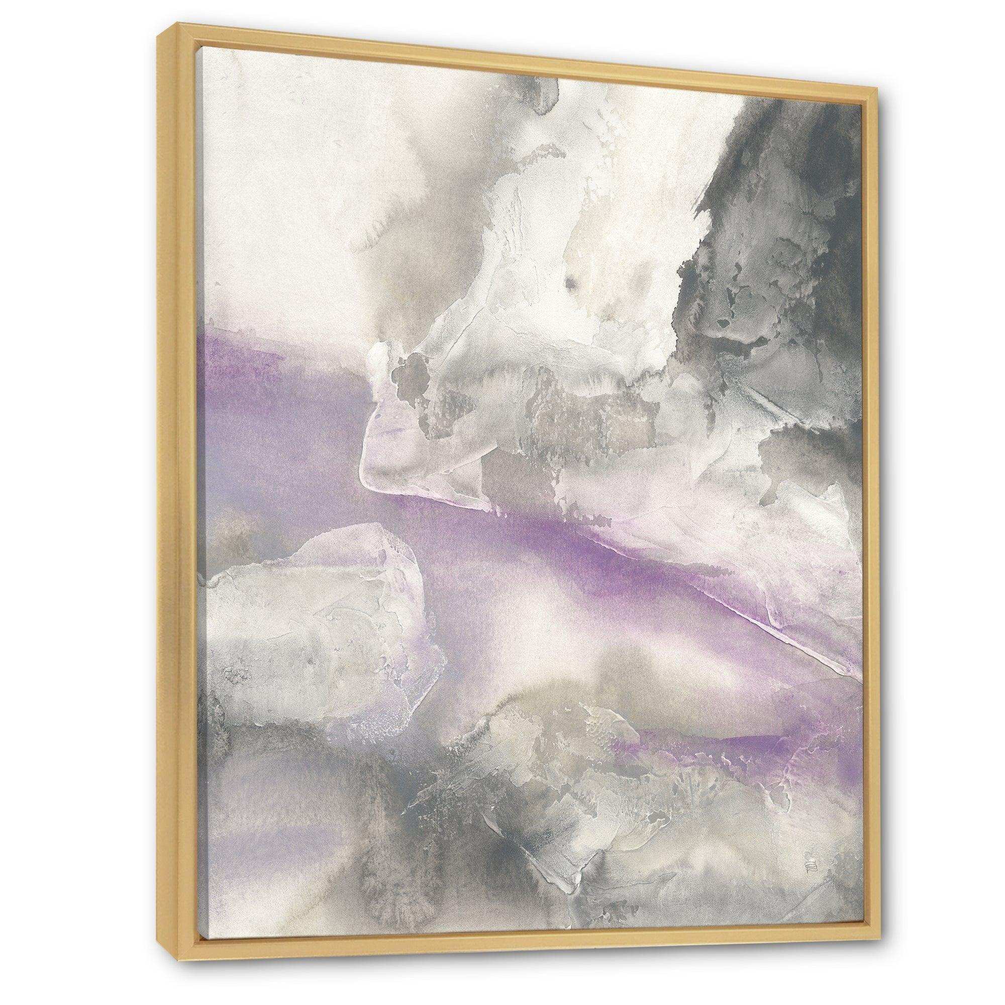 Watercolor Minimal Purple Tones I