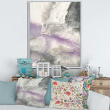 Watercolor Minimal Purple Tones I