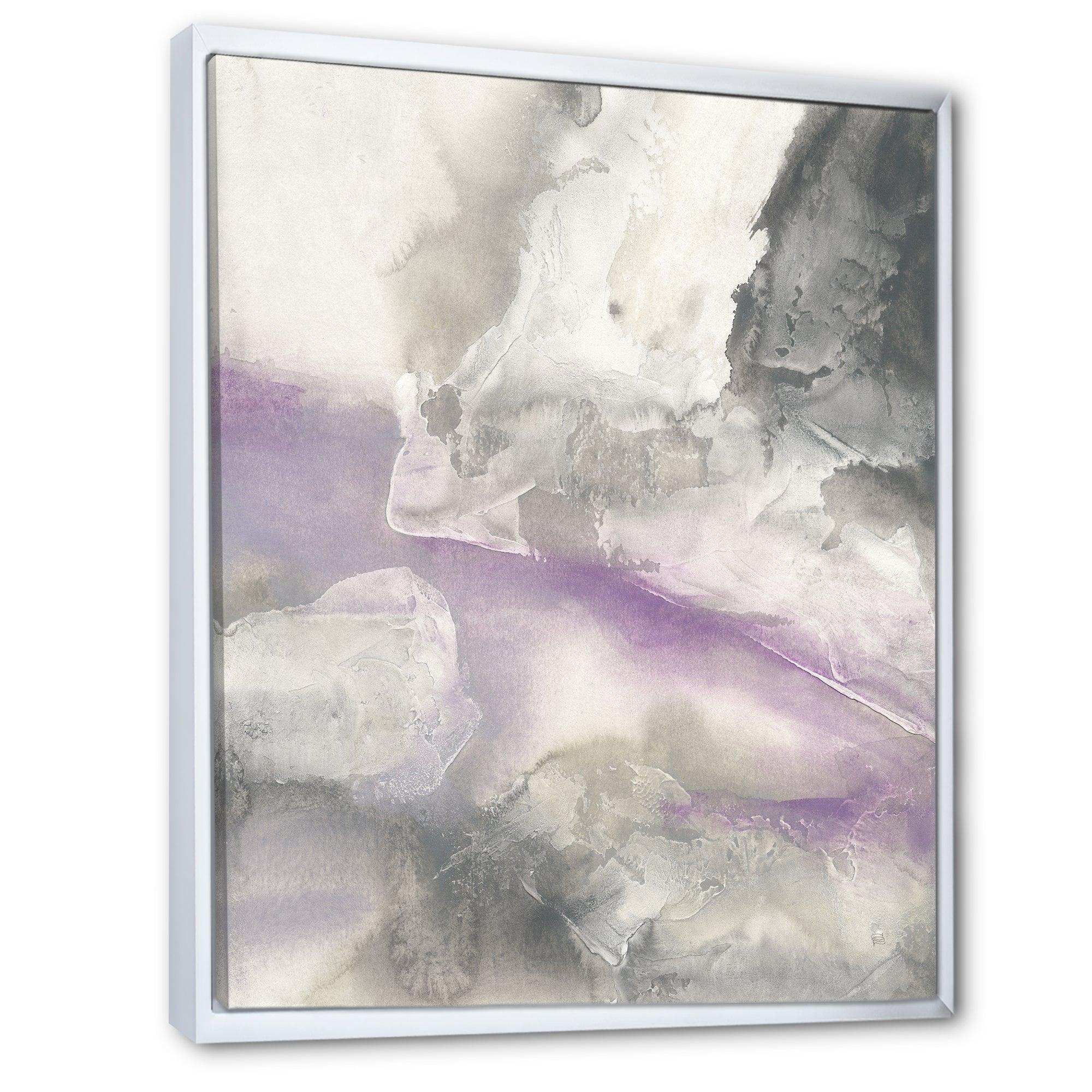 Watercolor Minimal Purple Tones I