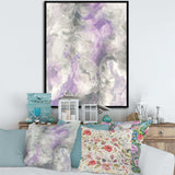 Watercolor Minimal Purple Tones III