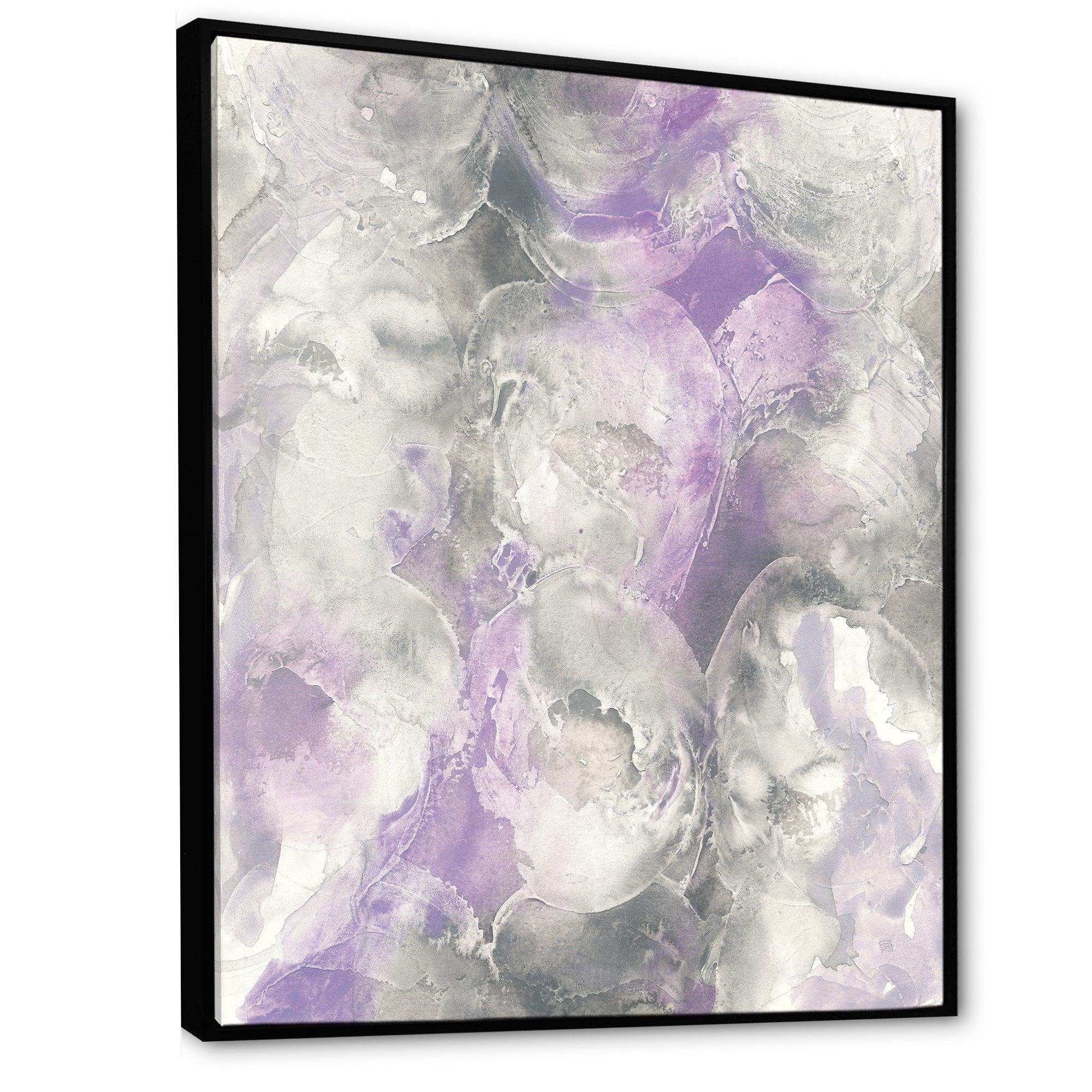 Watercolor Minimal Purple Tones III