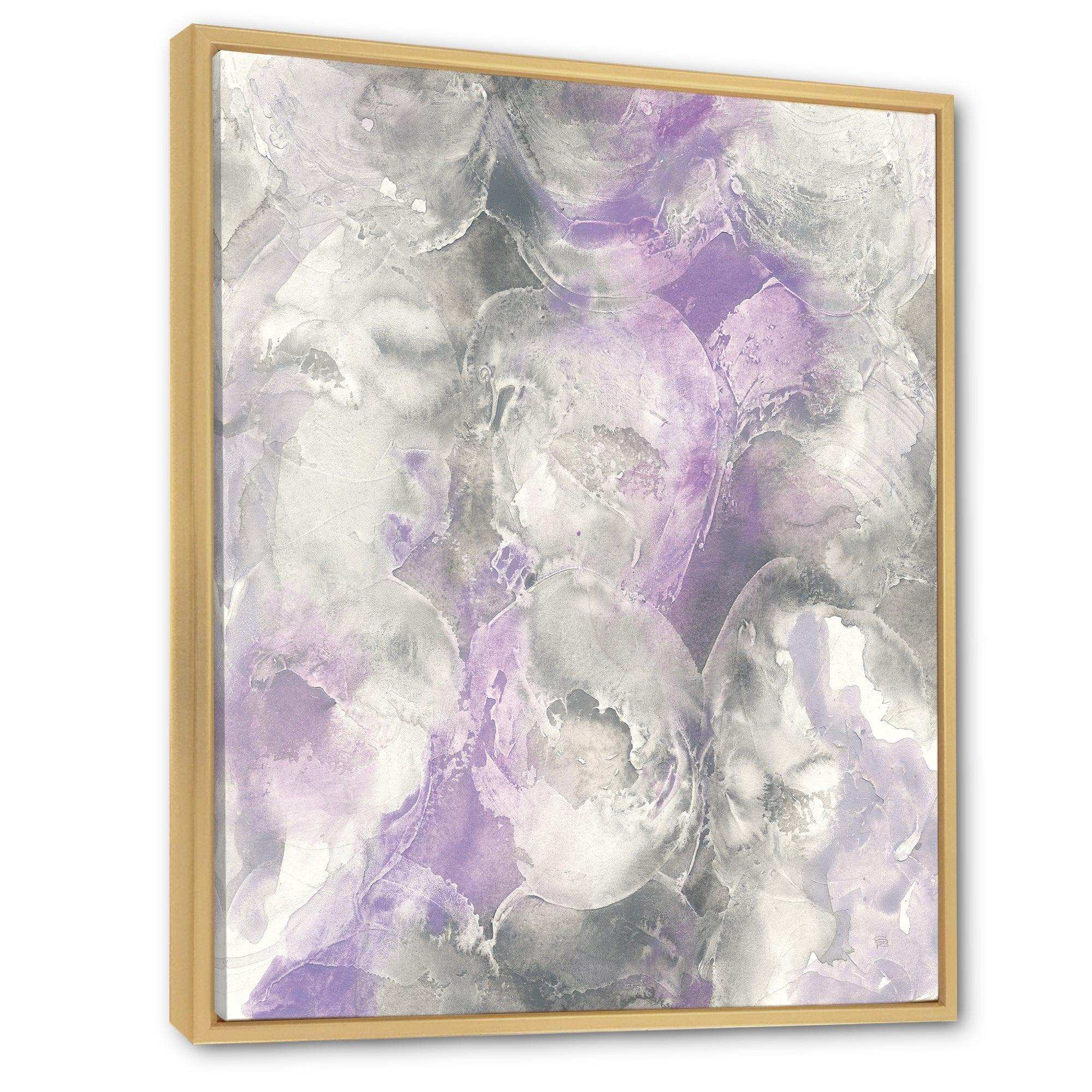 Watercolor Minimal Purple Tones III