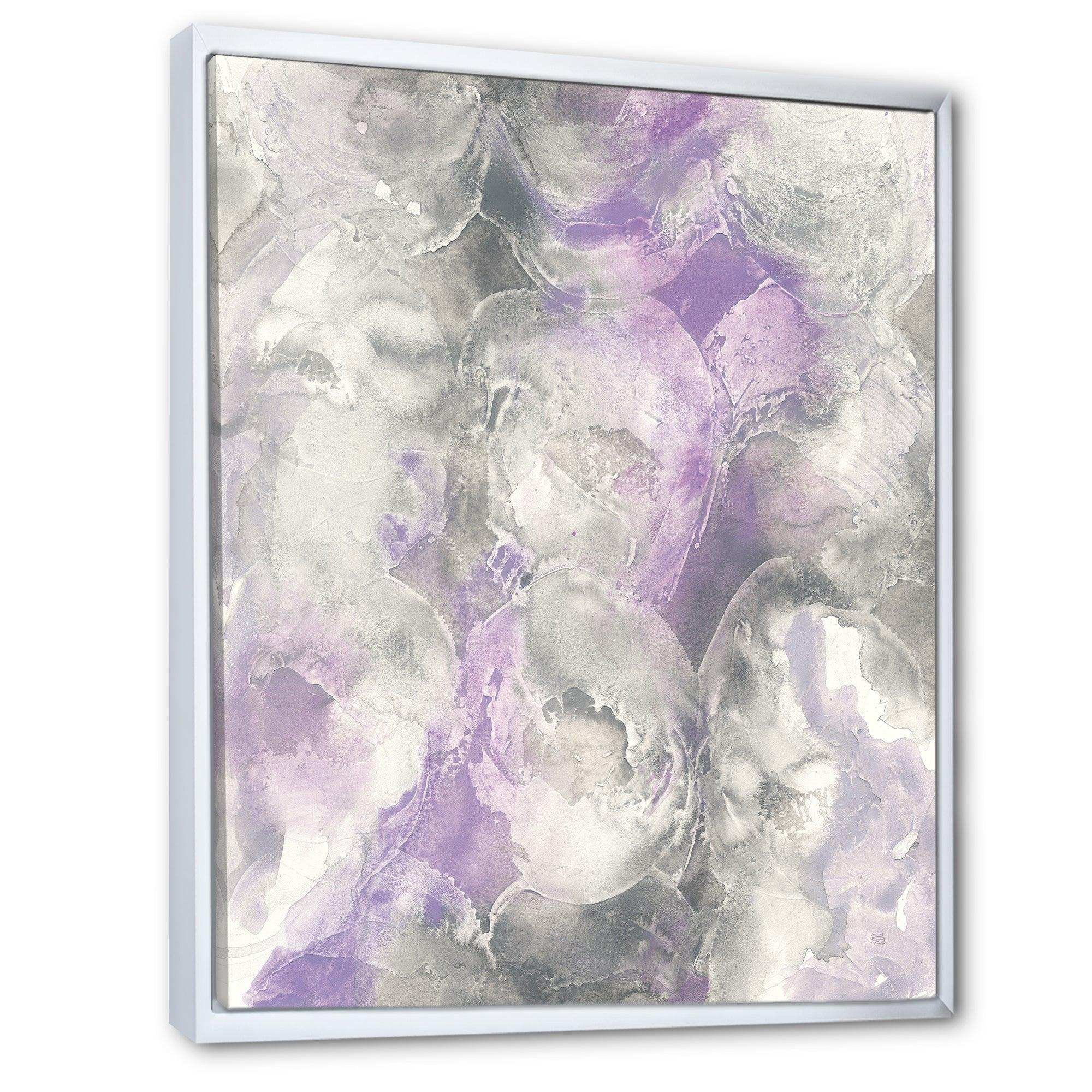 Watercolor Minimal Purple Tones III