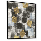 Gold Glamour Squares I