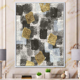 Gold Glamour Squares I
