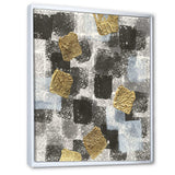Gold Glamour Squares I