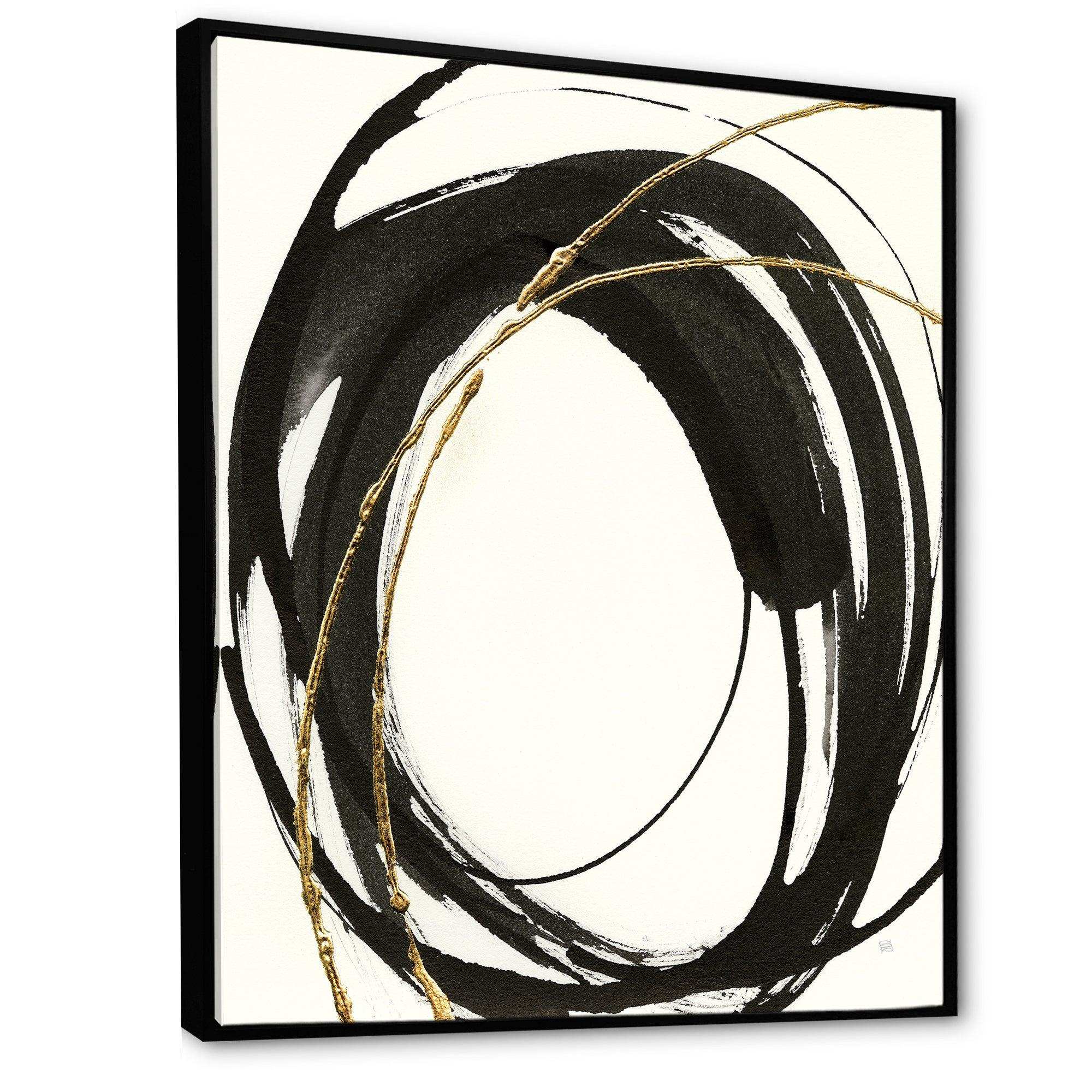 Gold Glamour Circle I