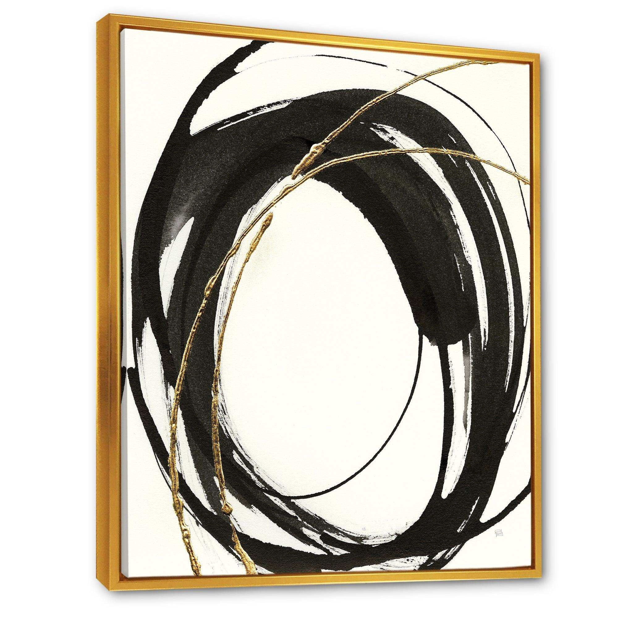 Gold Glamour Circle I