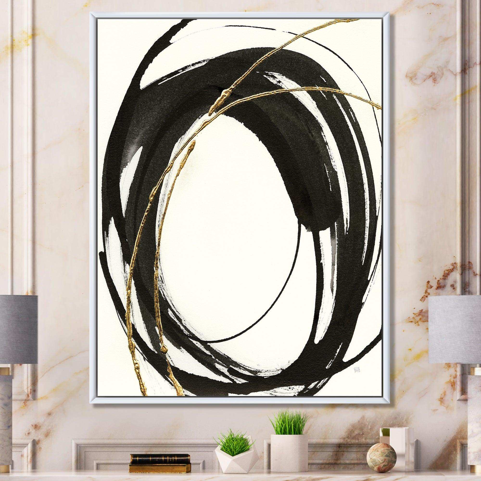 Gold Glamour Circle I