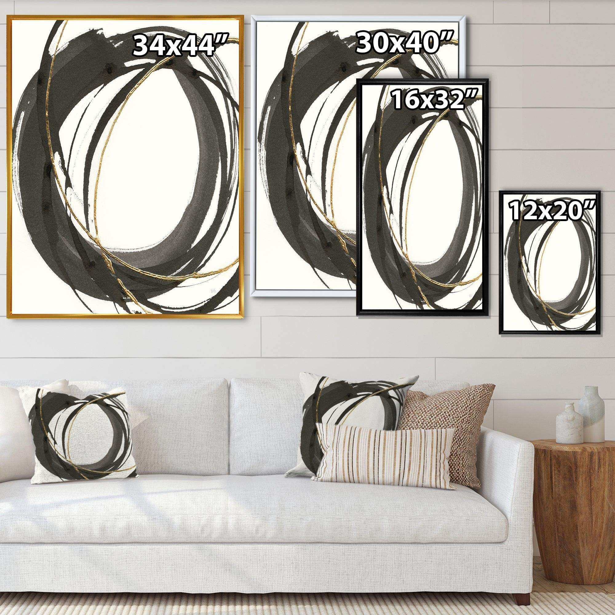 Gold Glamour Circle IV