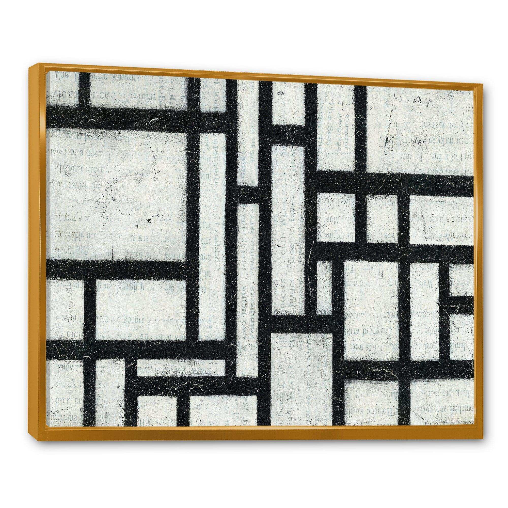 Black and White Labyrinth geometric