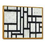 Black and White Labyrinth geometric