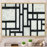 Black and White Labyrinth geometric