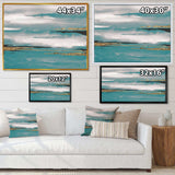 Glam Teal Watercolor II