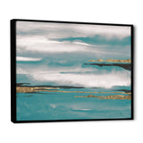 Glam Teal Watercolor II