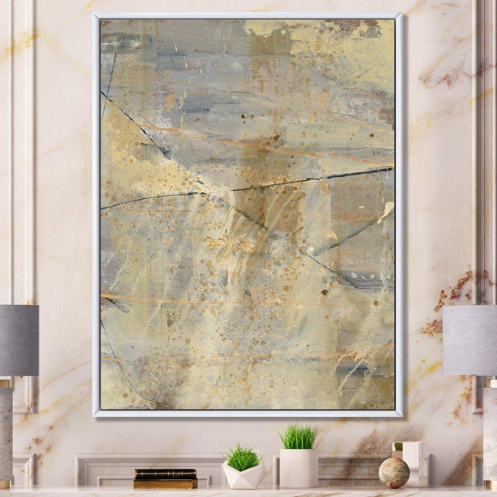 Geometric Cream Block I