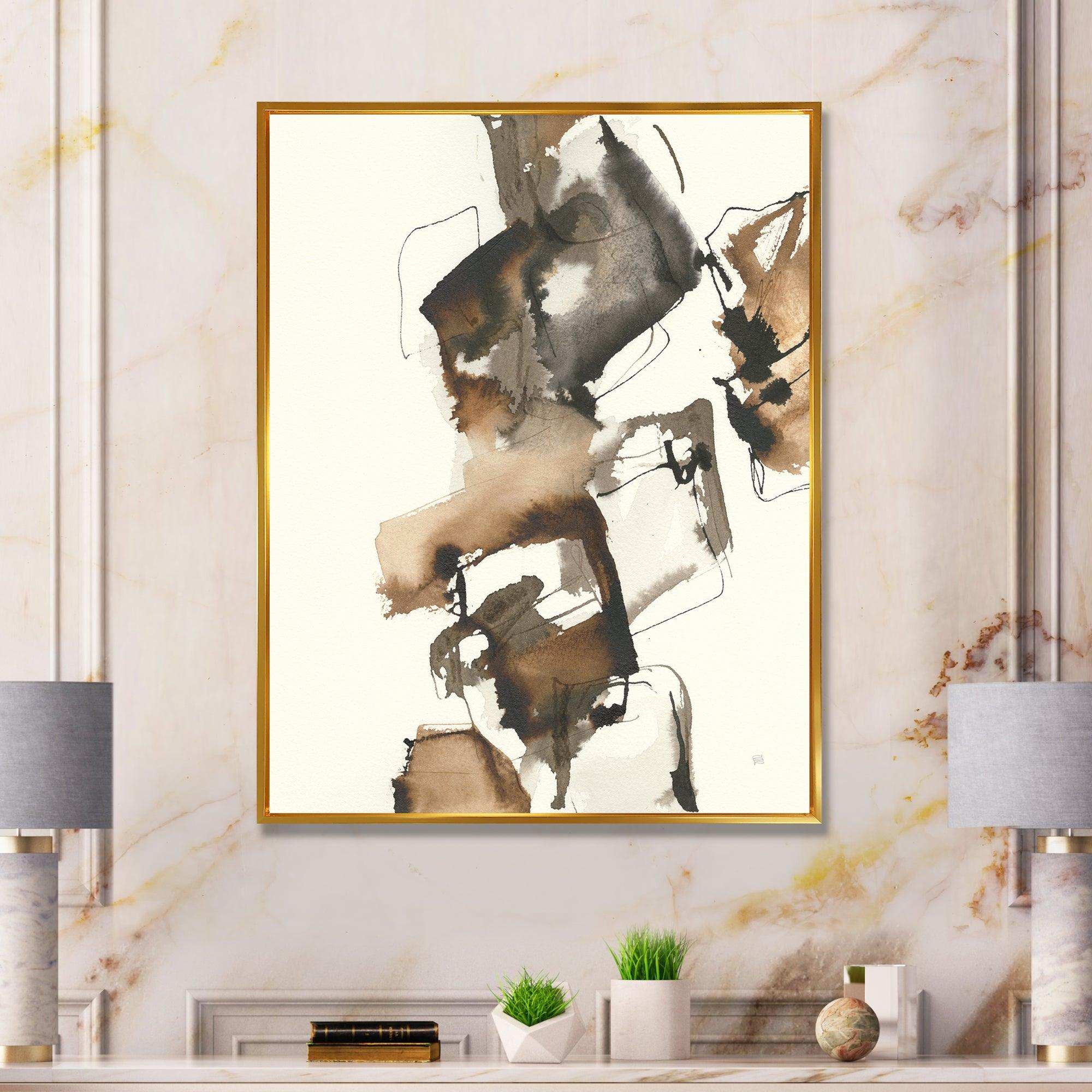 Gold Glam Squares II