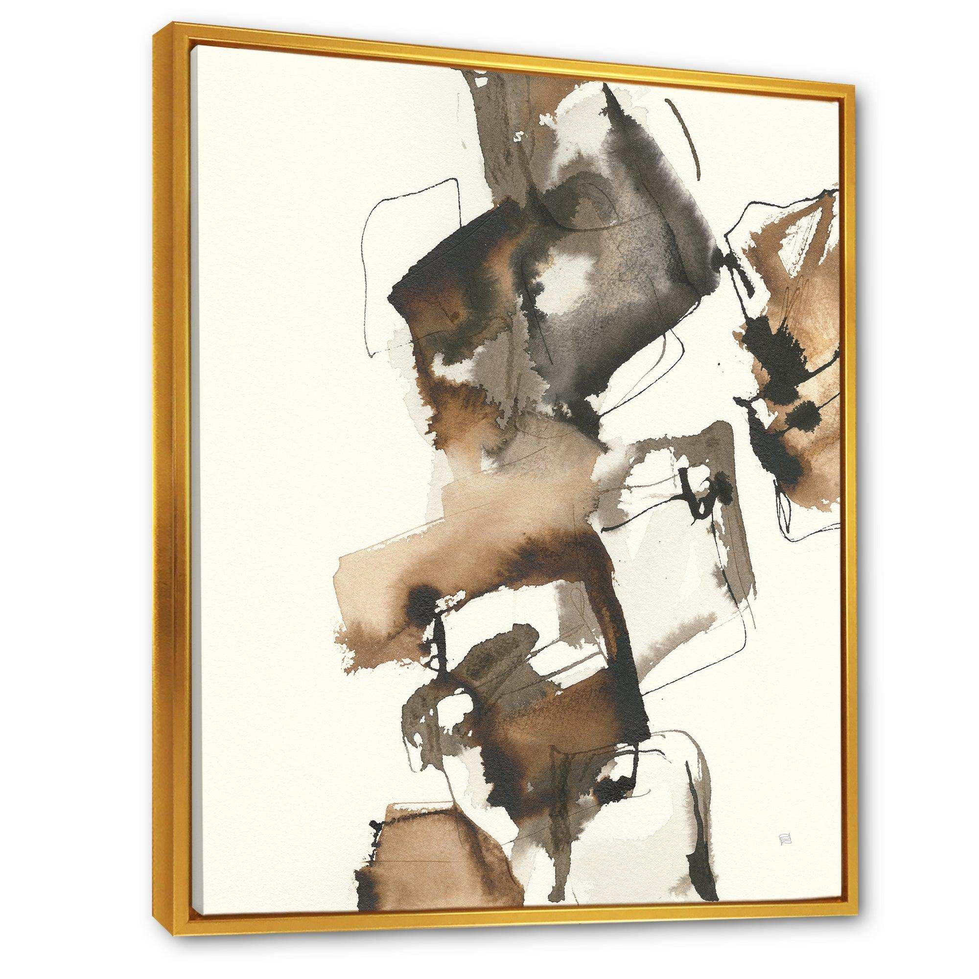 Gold Glam Squares II