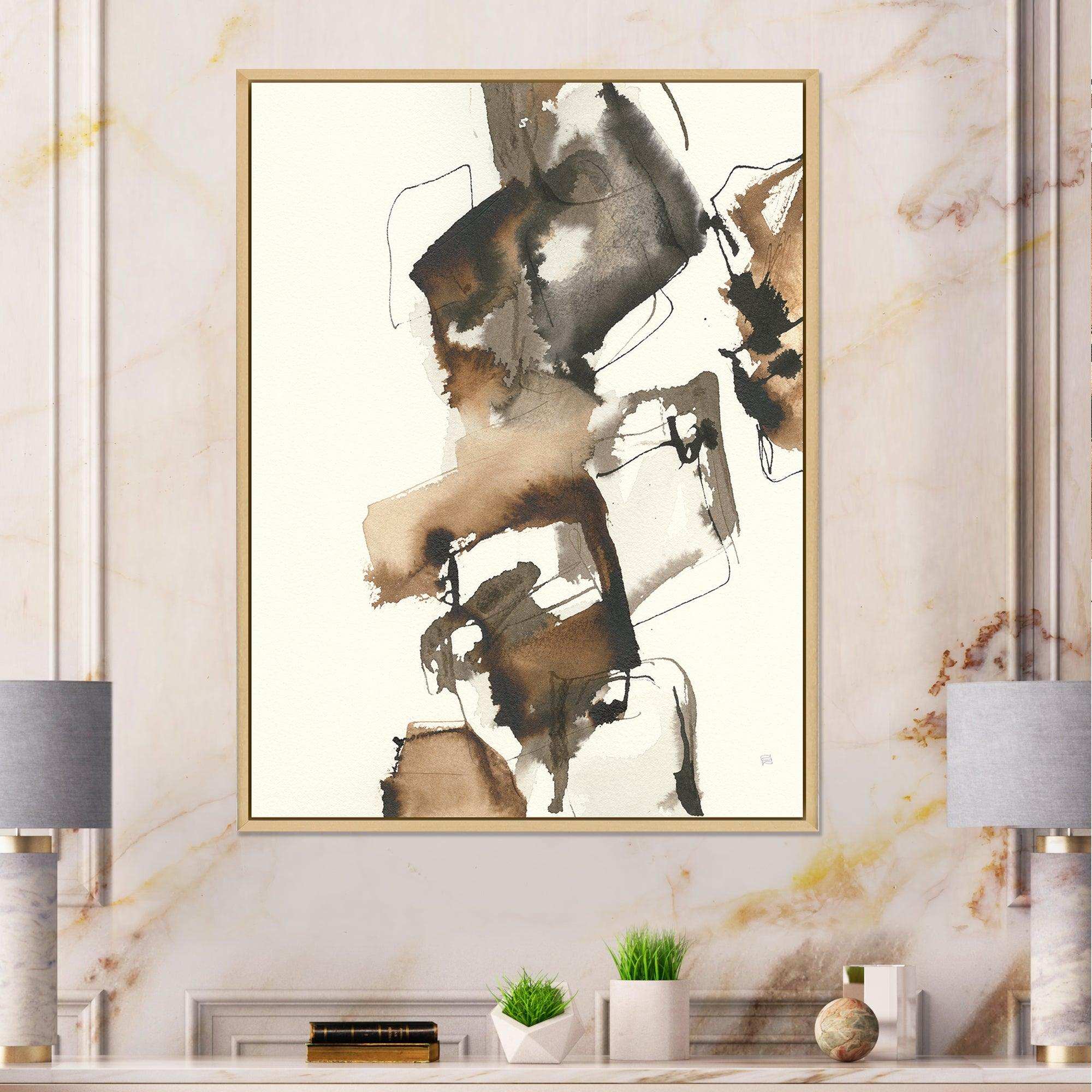 Gold Glam Squares II