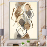 Gold Glam Squares III