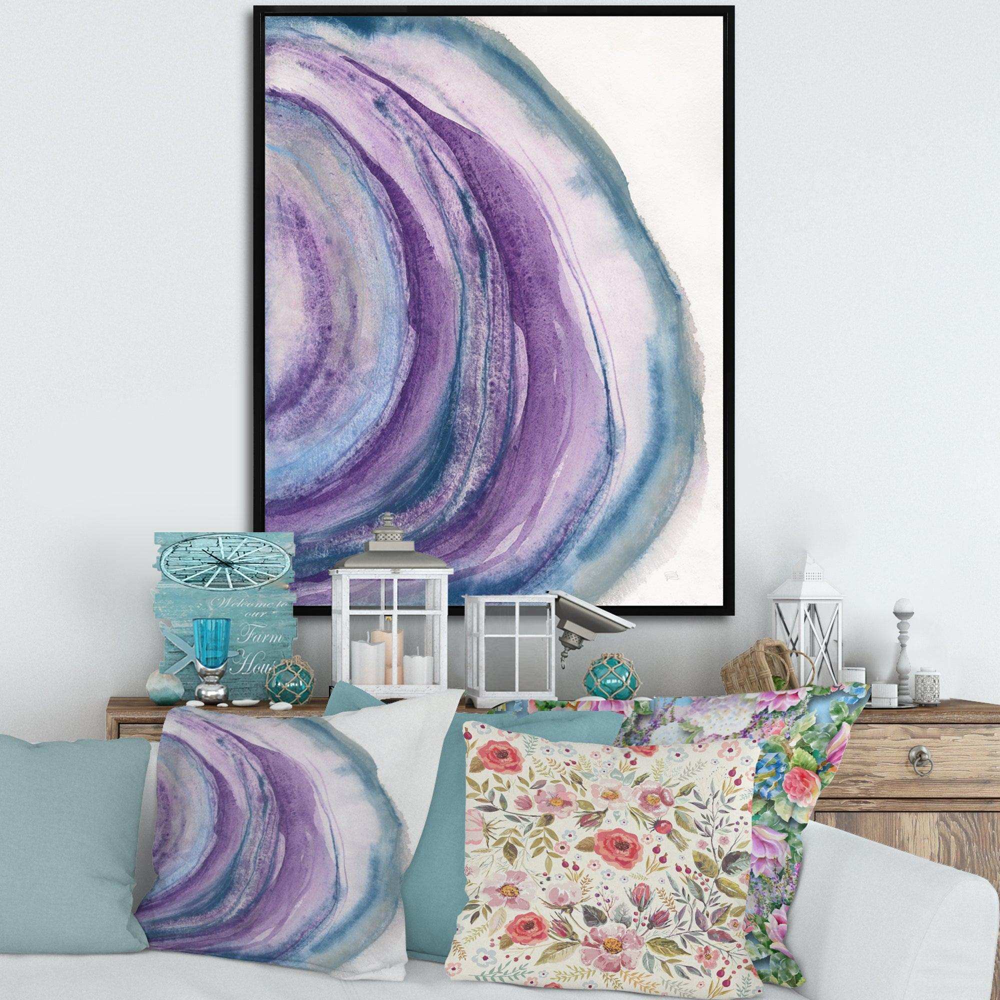 Watercolor Geode I