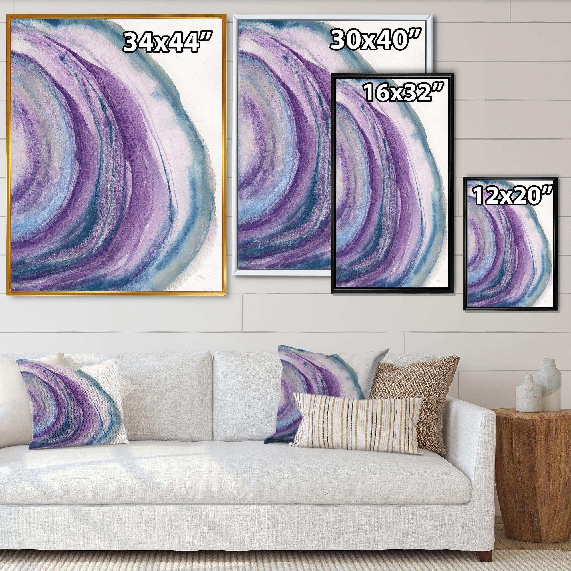 Watercolor Geode I