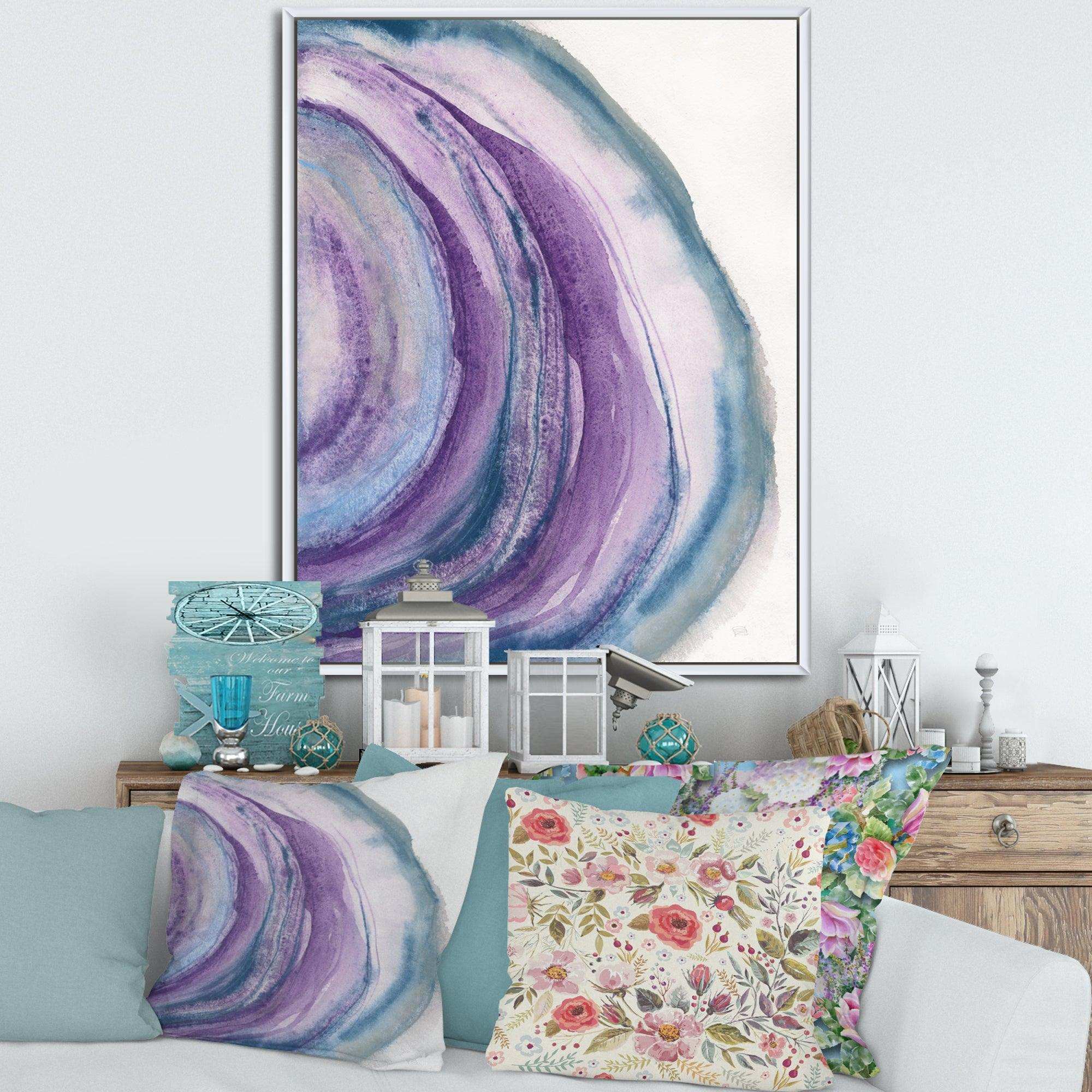 Watercolor Geode I