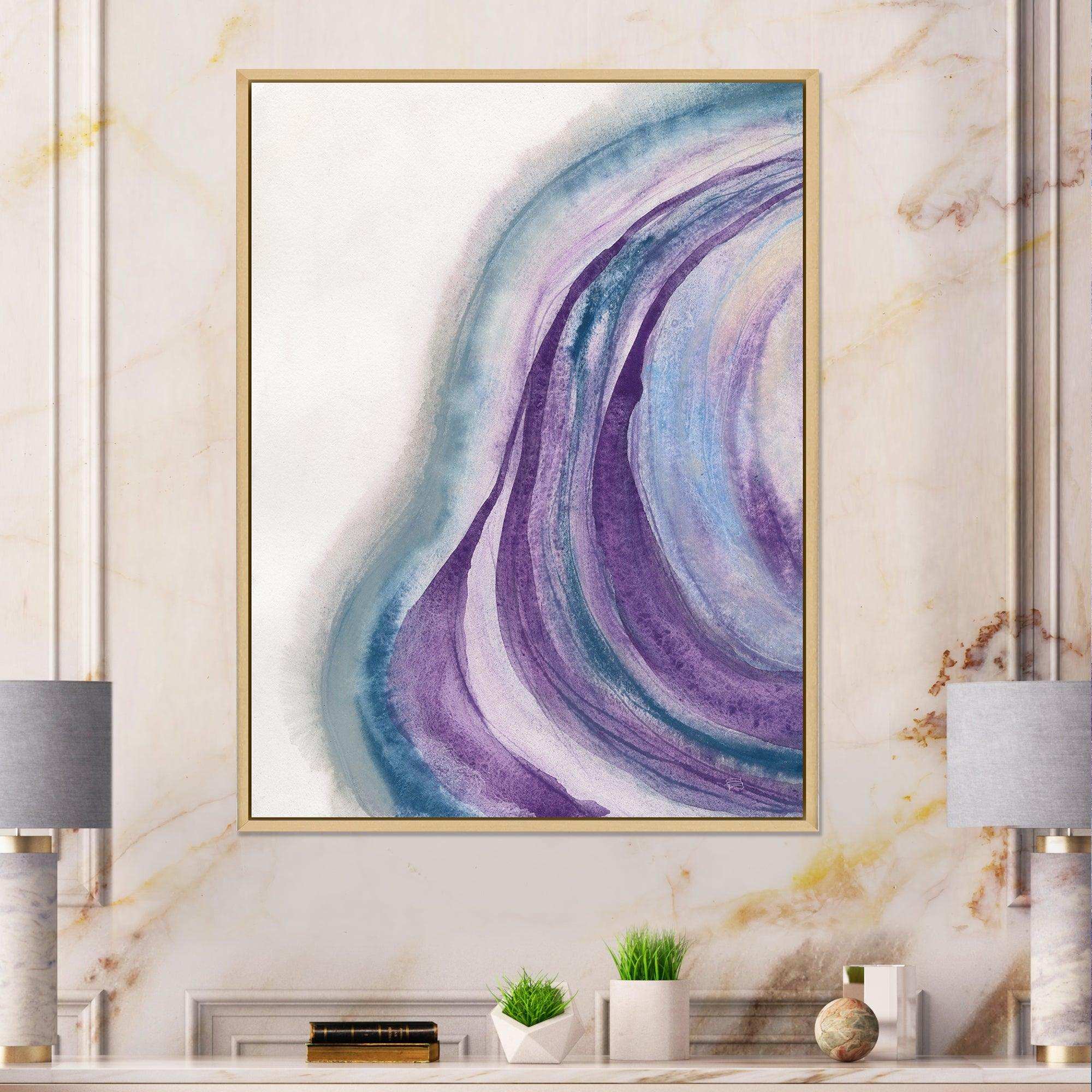 Watercolor Geode II
