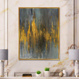 Black and Gold Glam Abstract