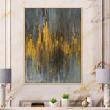 Black and Gold Glam Abstract