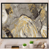 Painted Gold Stone