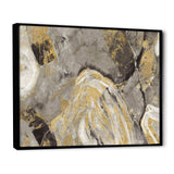 Painted Gold Stone