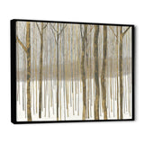 Forest in Winter Gold