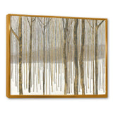 Forest in Winter Gold