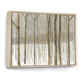 Forest in Winter Gold