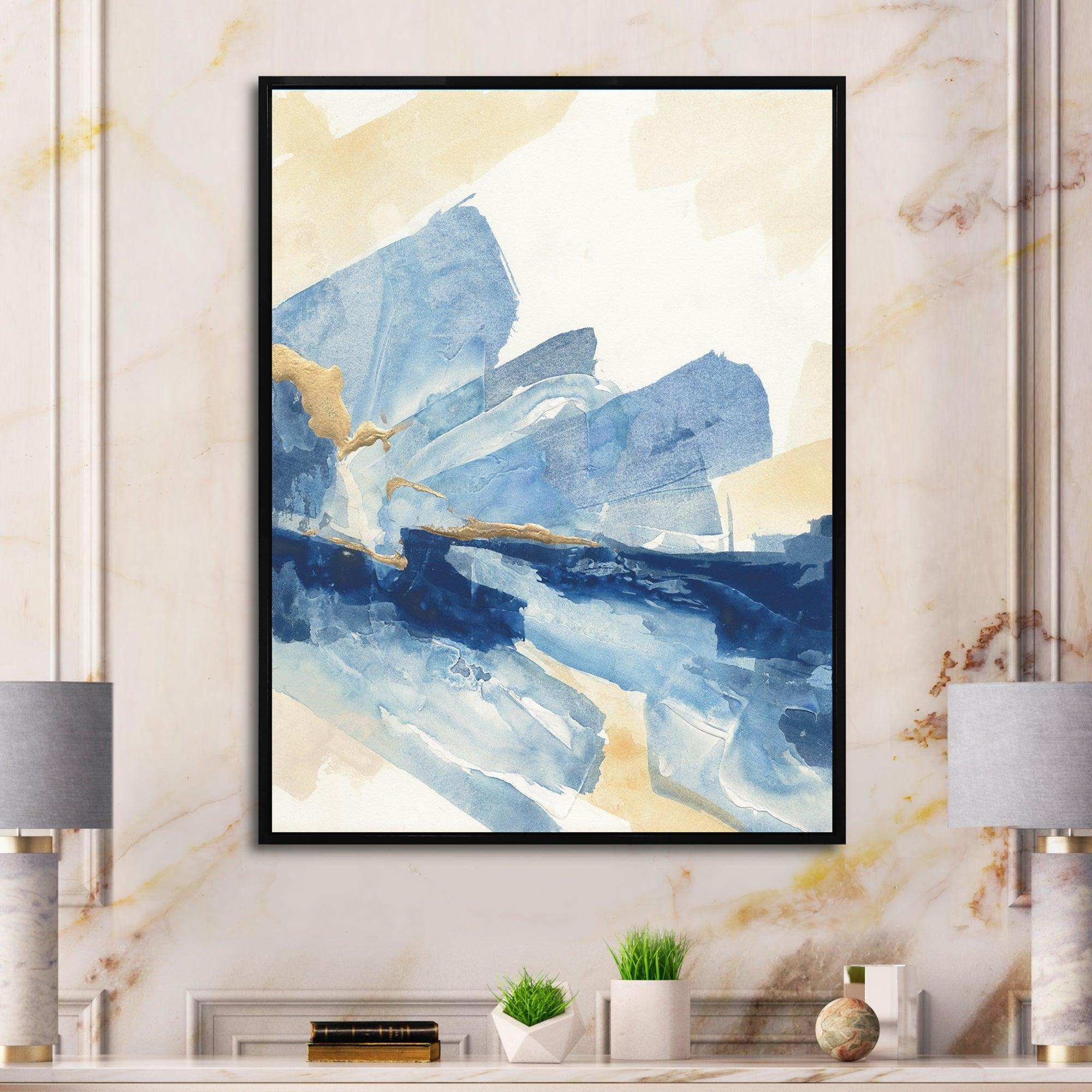 Metallic Gold Indigo I