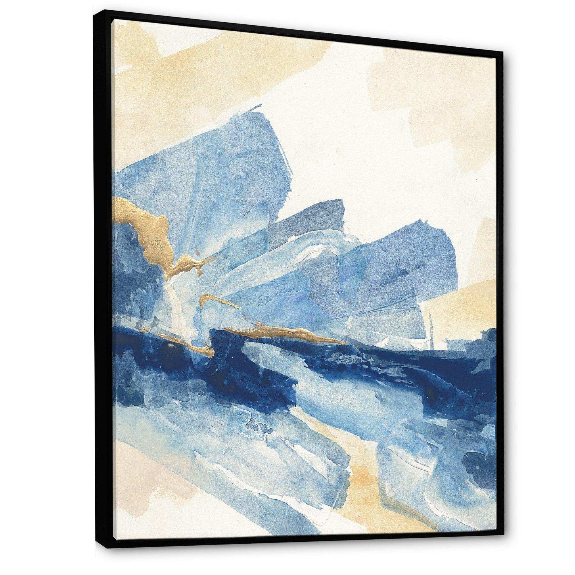 Metallic Gold Indigo I