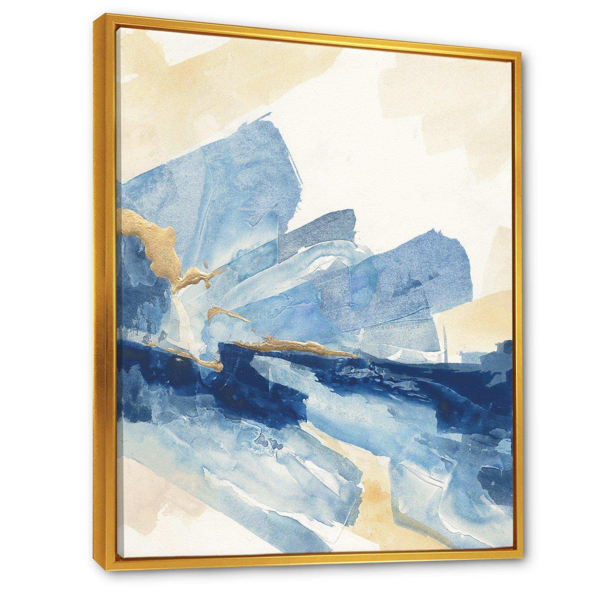 Metallic Gold Indigo I