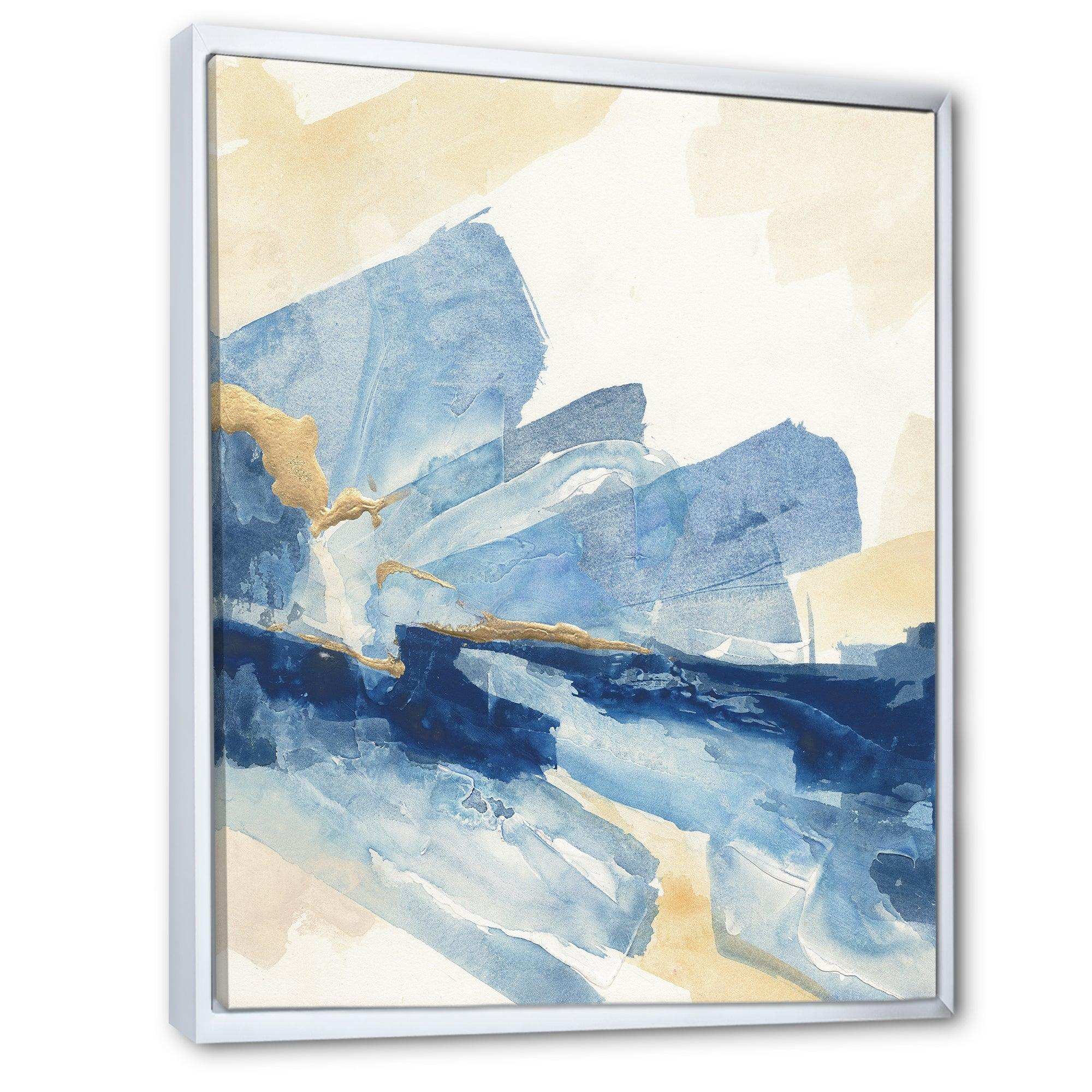 Metallic Gold Indigo I