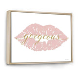 fashion Glam Lips on Gold II