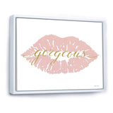 fashion Glam Lips on Gold II